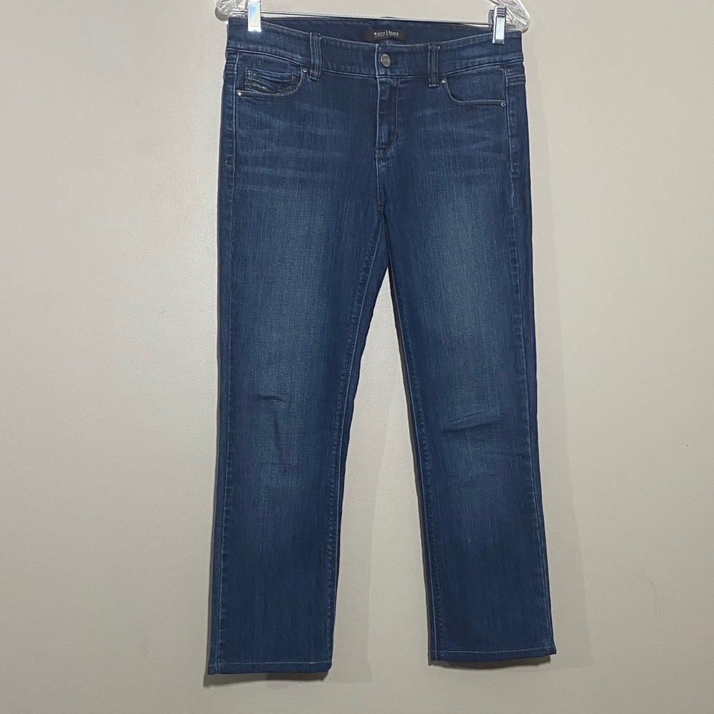 White House Black Market slim Ankle crop jean Sz:2